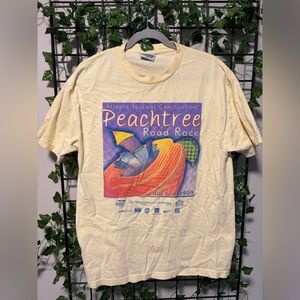 Atlanta Journal Constitution Peachtree Road Race 2003 Graphic Tee